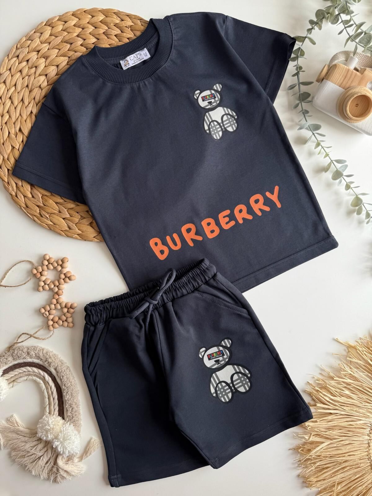 Burbery Erkek Çocuk Takım