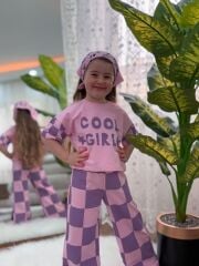 Zra dama Detay Kız Çocuk Takım