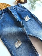 Zra Erkek Çocuk Jeans ( Bel Ayarla Lastikli )