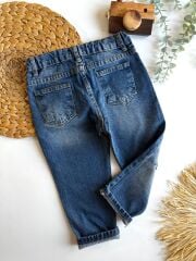 Zra Erkek Çocuk Jeans ( Bel Ayarla Lastikli )