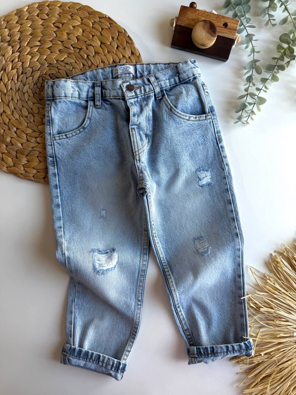 Zra Erkek Çocuk Jeans ( Bel Ayarla Laatikli )
