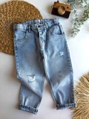 Zra Erkek Çocuk Jeans ( Bel Ayarla Laatikli )