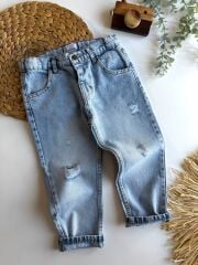 Zra Erkek Çocuk Jeans ( Bel Ayarla Laatikli )