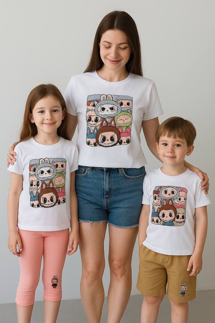İthal Labubu Yetişkin Tshirt