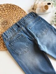Zra Erkek Çocuk Jeans ( Bel Ayarlama Lastikli )