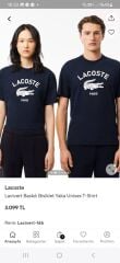 Lcoste Lacivert İthal Çocuk T-shirt