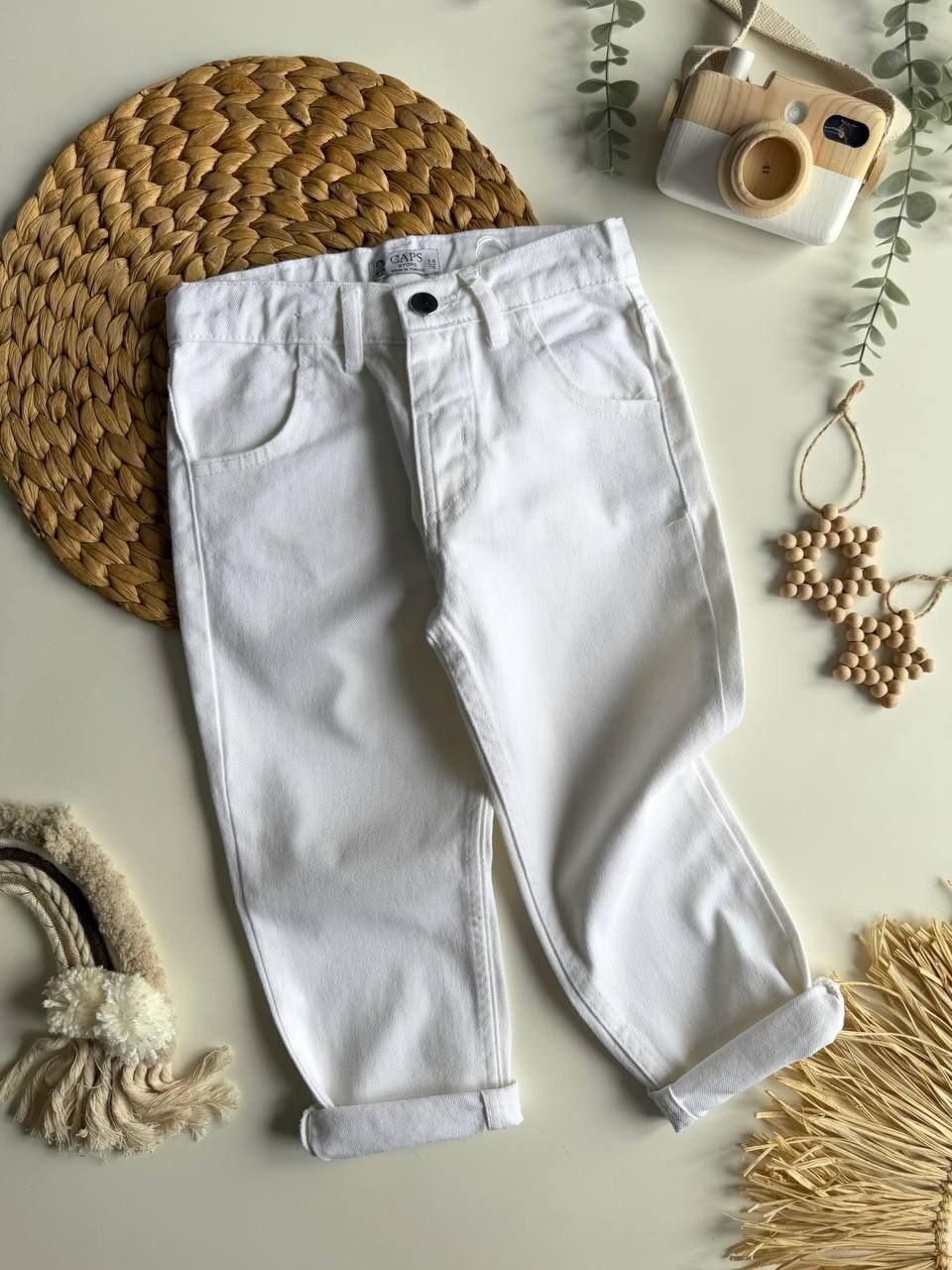 Yeni Sezon Beyaz Jeans