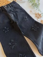 Zra Kız Çocuk Jeans ( Bel Ayarlama Lastikli )