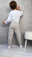 Tam Pamuk Erkek Çocuk Pantalon