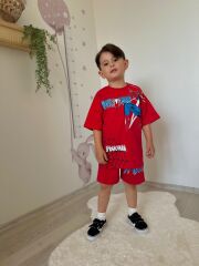 Spidermen Tam Pamuk Çocuk Takım
