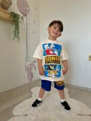Sonıc Tam Pamuk Çocuk Takım
