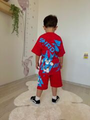 Sonic Tam Pamuk Çocuk Takım