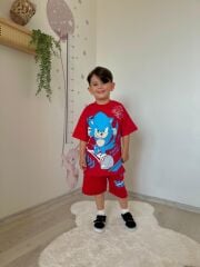 Sonic Tam Pamuk Çocuk Takım