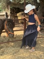 Peri Lacivert Örgü Detay Özel Tasarım Takım