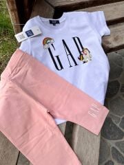 Unicorn Capri Taytlı Kız Çocuk Takım