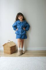 İncili jeans Kız Çocuk Takım