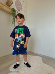 Minecraft Tam Pamuk Çocuk Takım