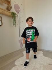 Minecraft Tam Pamuk Çocuk Takım