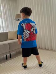 Spidermen Tam Pamuk Çocuk Takım